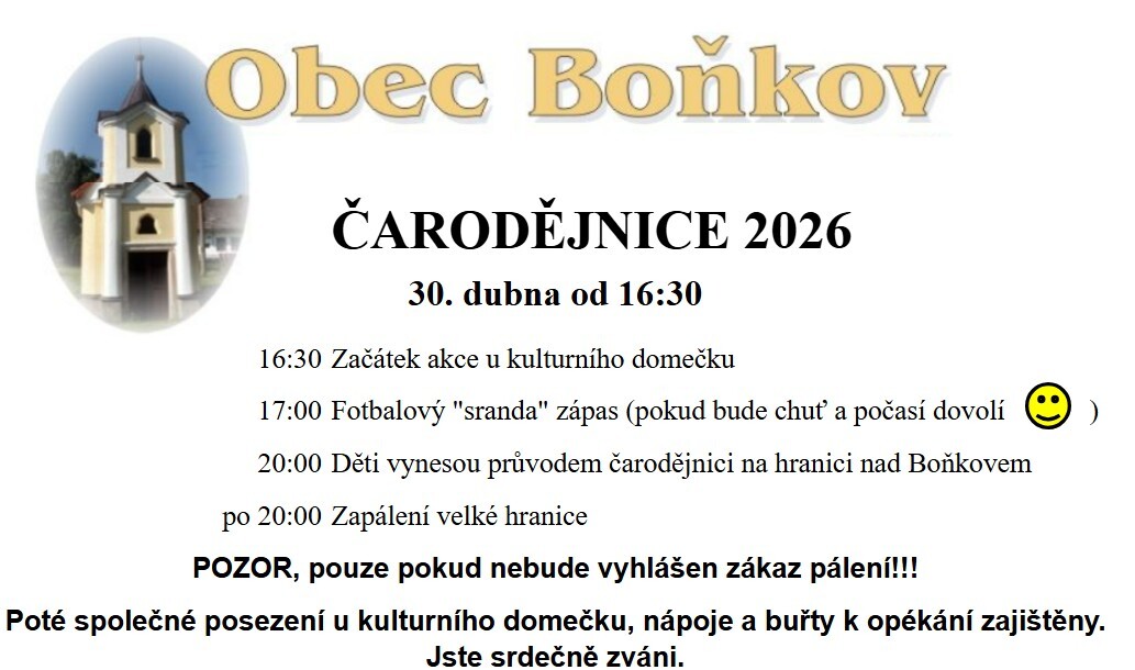 Čarodějnice 2026