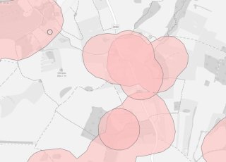 Mapová aplikace omezení pyrotechniky